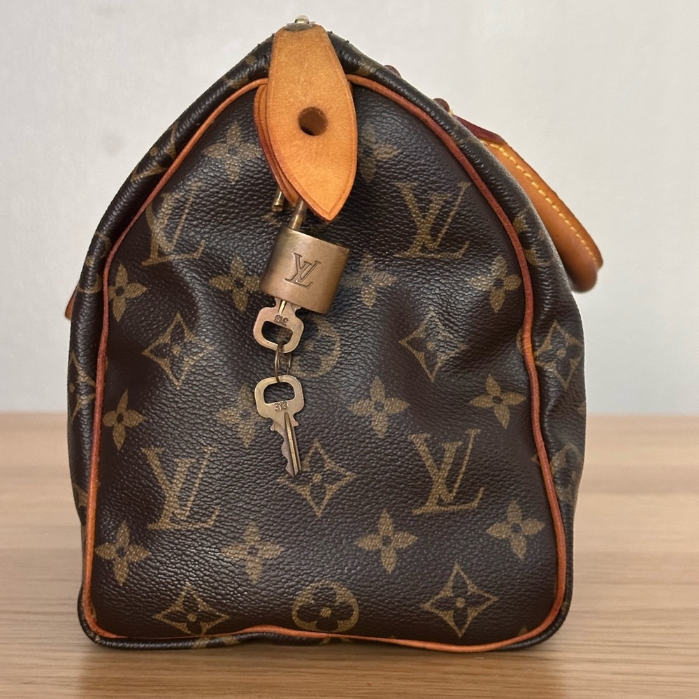 Louis Vuitton Speedy 25 with dustbag and lock and key - Picture 3 of 16